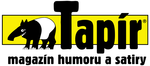 Tapir logo bily okraj web